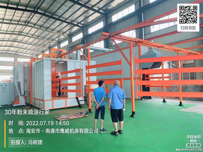 炎炎夏日，“暑”你最美-致敬高温下安装货架喷塑流水线的您们￼